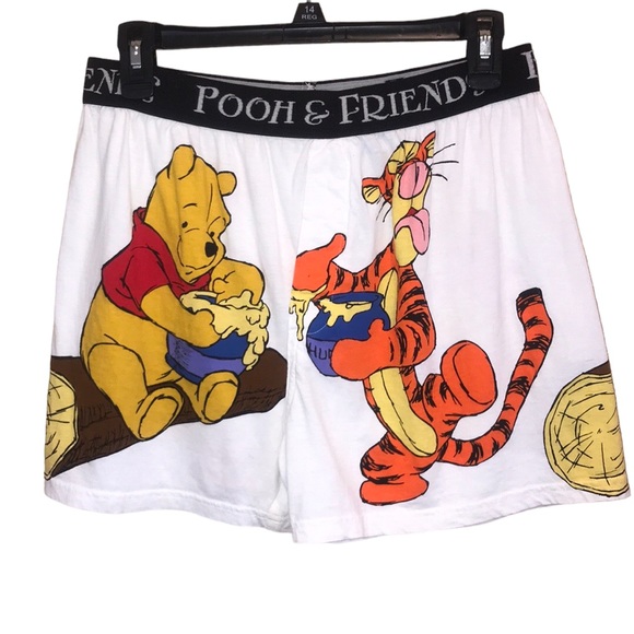 Disney Underwear & Socks Vintage Pooh Friends Mens Boxer Shorts